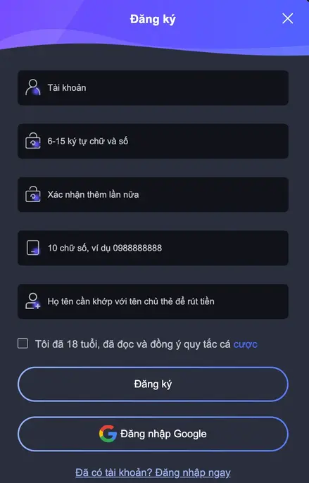 ĐĂNG KÝ XOSO666